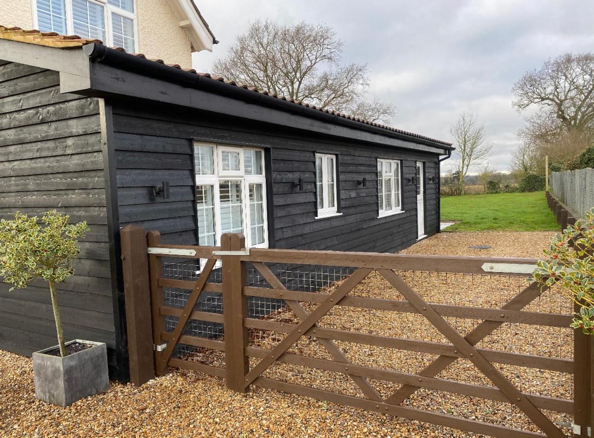 Near Woodbridge The Annexe Eyke Fantastic Views With Dog Secure Garden And Paddock Vila Exterior foto