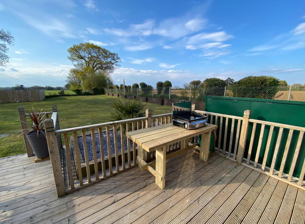 Near Woodbridge The Annexe Eyke Fantastic Views With Dog Secure Garden And Paddock Vila Exterior foto