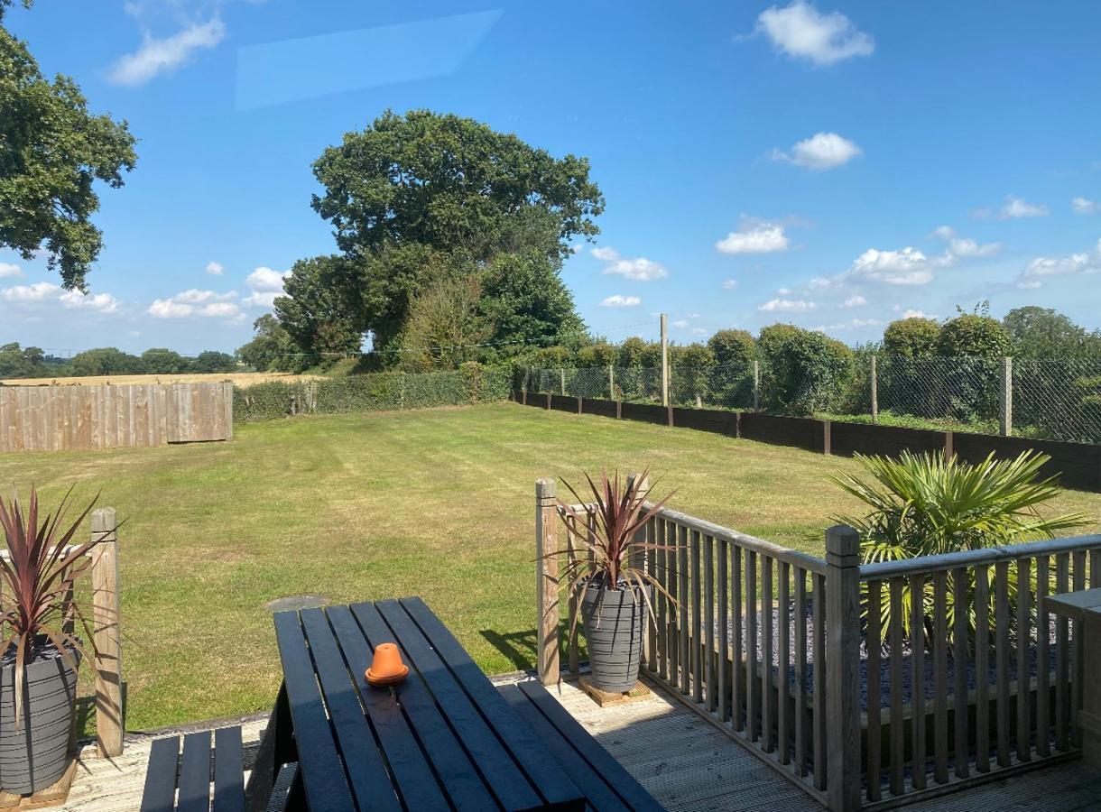 Near Woodbridge The Annexe Eyke Fantastic Views With Dog Secure Garden And Paddock Vila Exterior foto