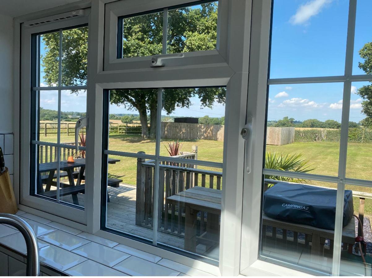 Near Woodbridge The Annexe Eyke Fantastic Views With Dog Secure Garden And Paddock Vila Exterior foto